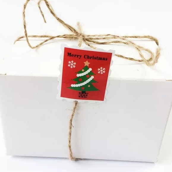 220 stikers thankyou and merry Christmas set - Picture 4 of 8